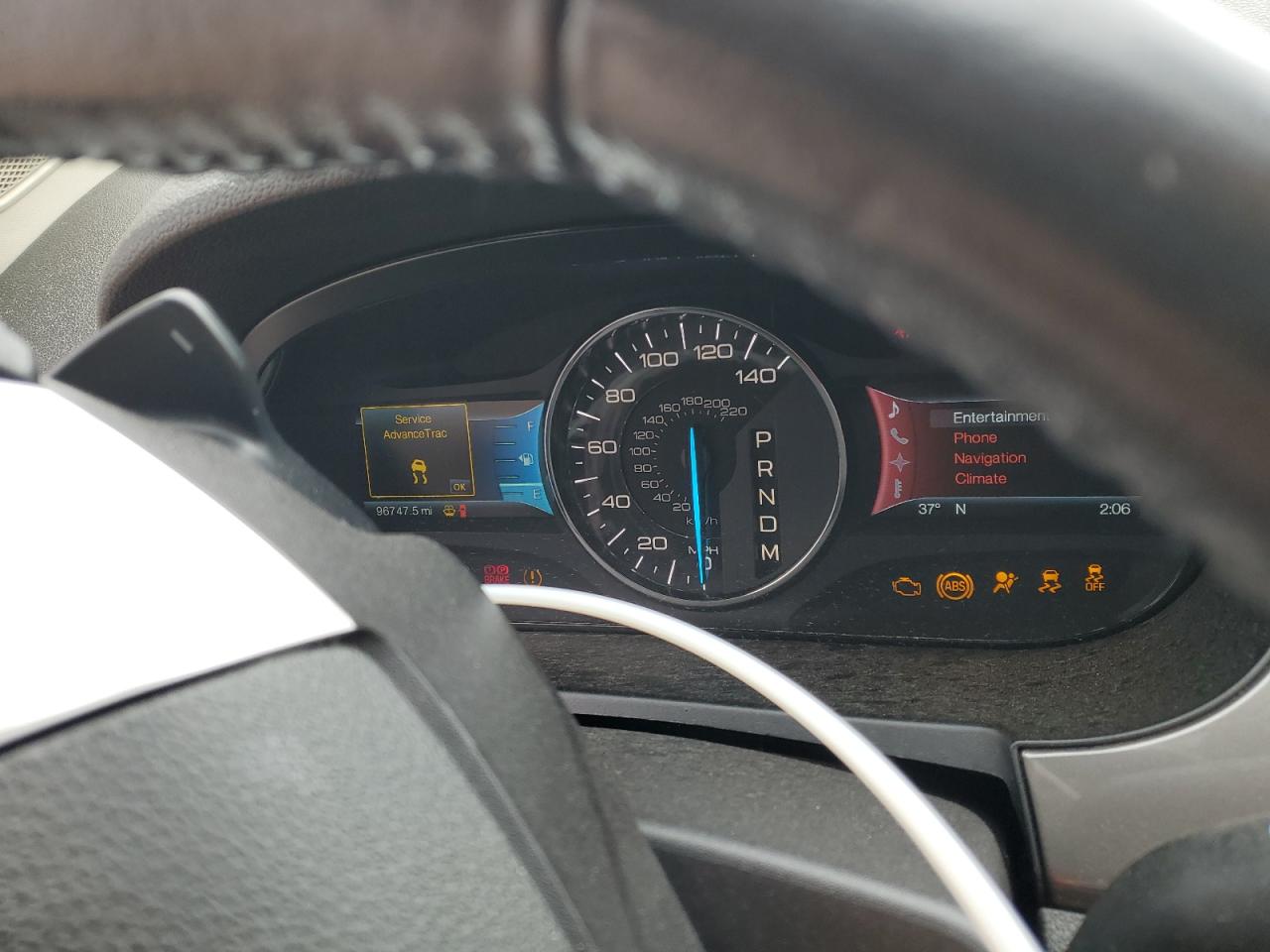 2FMDK4AK0CBA71166 2012 Ford Edge Sport