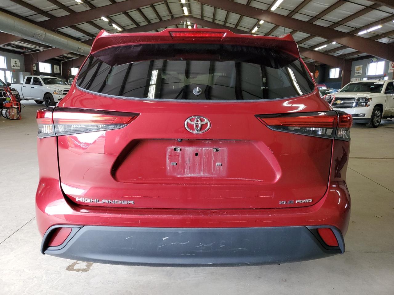 Lot #2485024965 2021 TOYOTA HIGHLANDER