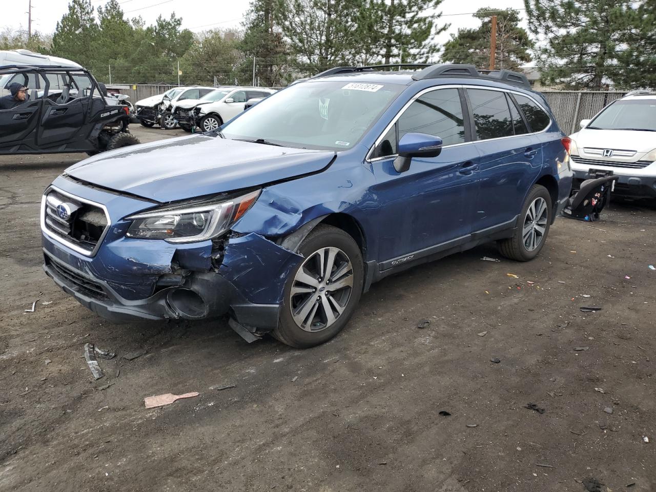 2019 Subaru Outback 2.5I Limited vin: 4S4BSAJC8K3214037