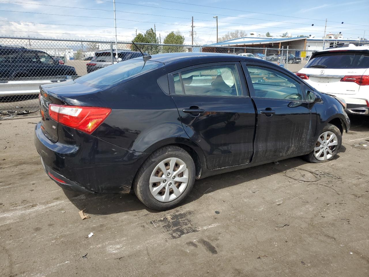 2013 Kia Rio Lx vin: KNADM4A32D6165196