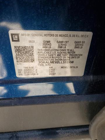 2020 GMC Terrain Sle VIN: 3GKALMEV2LL101558 Lot: 50850344