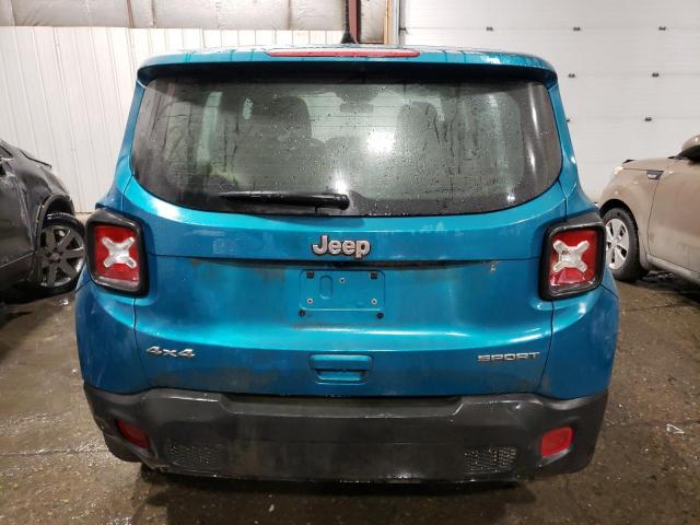 Lot #2438914167 2020 JEEP RENEGADE S salvage car