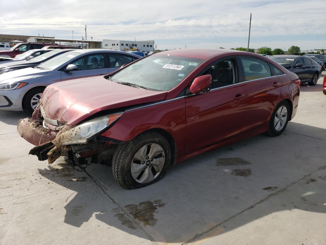 5NPEB4AC6EH817323 2014 Hyundai Sonata Gls