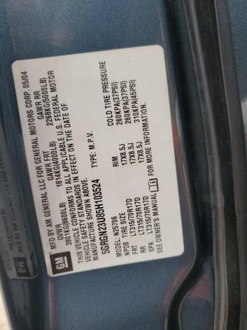 2005 Hummer H2 VIN: 5GRGN23U85H103524 Lot: 52339944