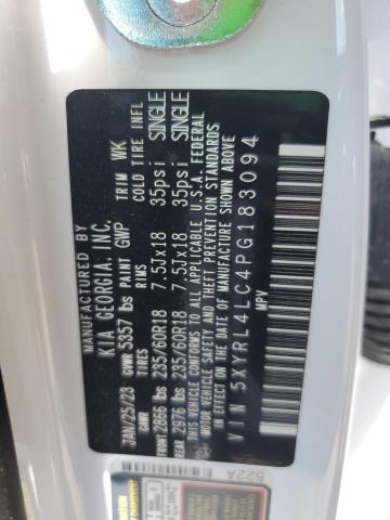 2023 KIA SORENTO 5XYRL4LC4PG183094
