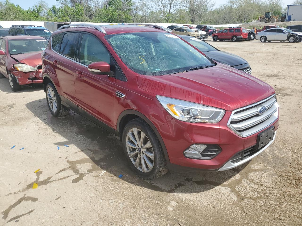 2017 Ford Escape Titanium vin: 1FMCU9J91HUE94825