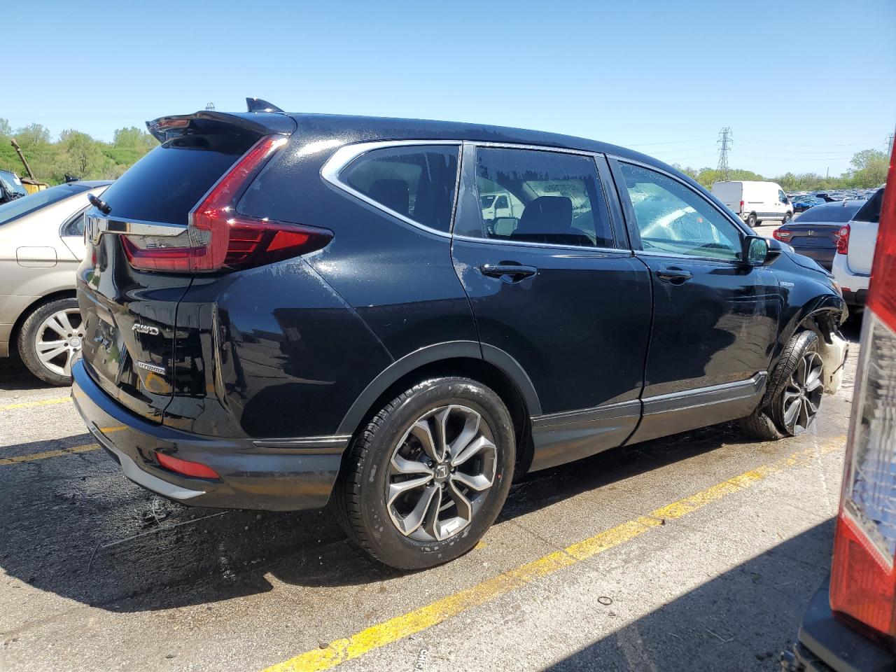 2021 Honda Cr-V Ex vin: 7FART6H51ME025552