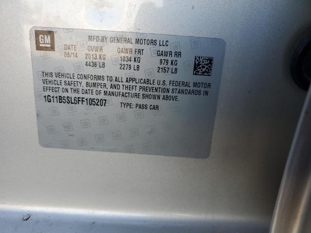 2015 CHEVROLET MALIBU LS - 1G11B5SL6FF105207