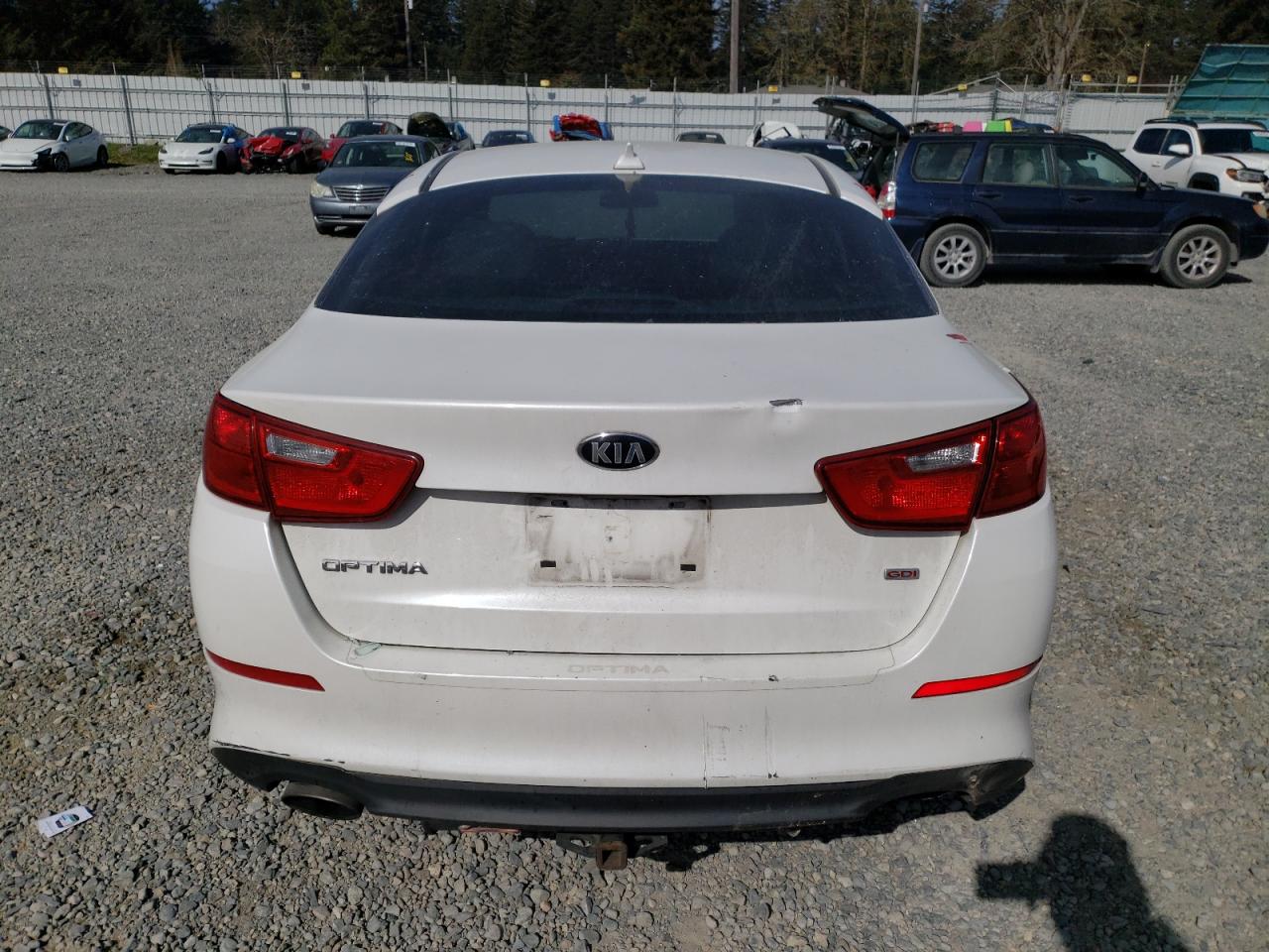 2014 Kia Optima Lx vin: KNAGM4A73E5463053