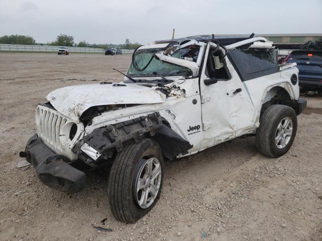 JEEP WRANGLER S 2022 white  gas 1C4GJXAG3NW151208 photo #1