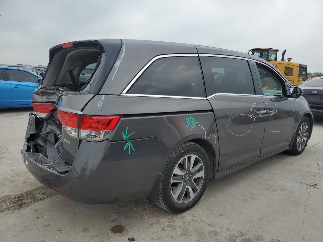 5FNRL5H98EB038065 2014 Honda Odyssey Touring