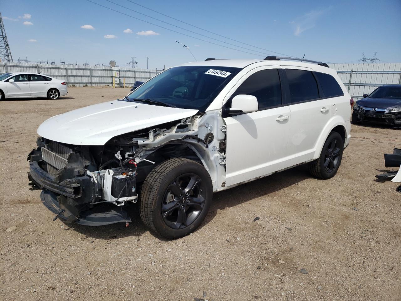 3C4PDCGG6JT274492 2018 Dodge Journey Crossroad