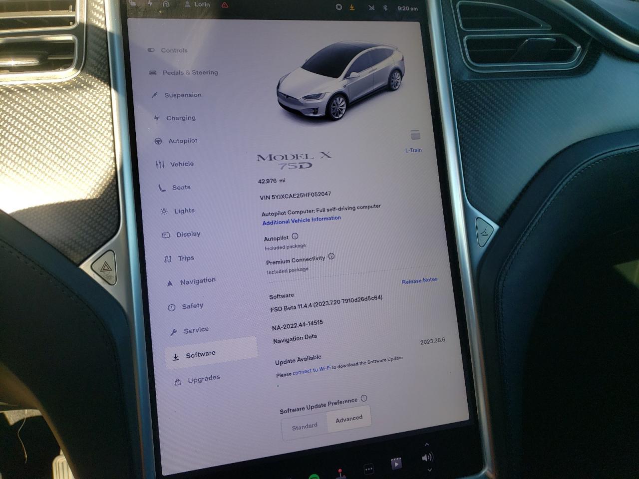 5YJXCAE25HF052047 2017 Tesla Model X