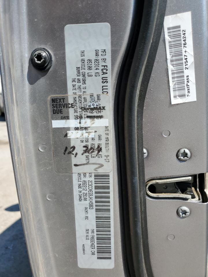 2C3CCAEG9JH145863 2018 Chrysler 300 Limited