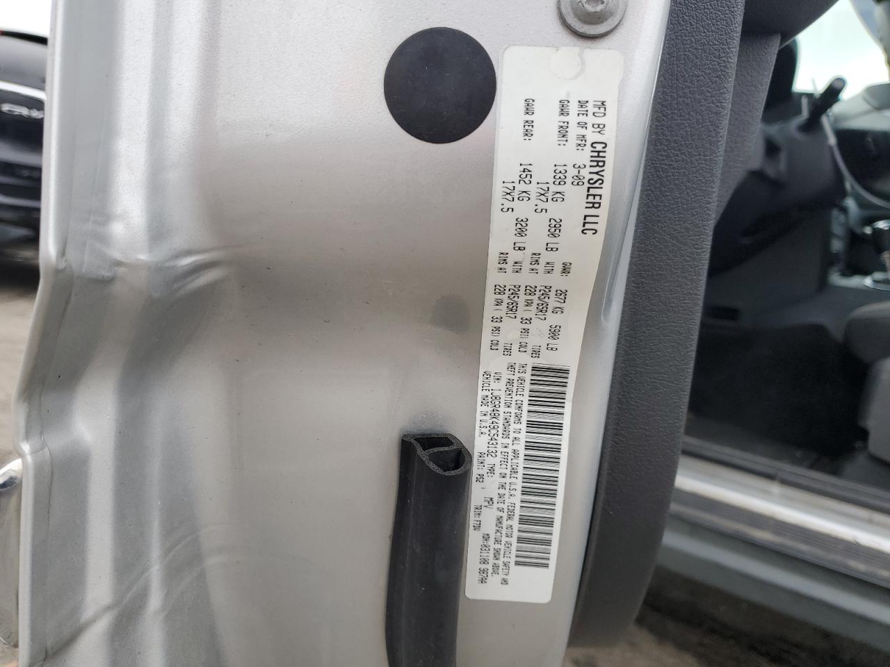 1J8GR48K49C543132 2009 Jeep Grand Cherokee Laredo