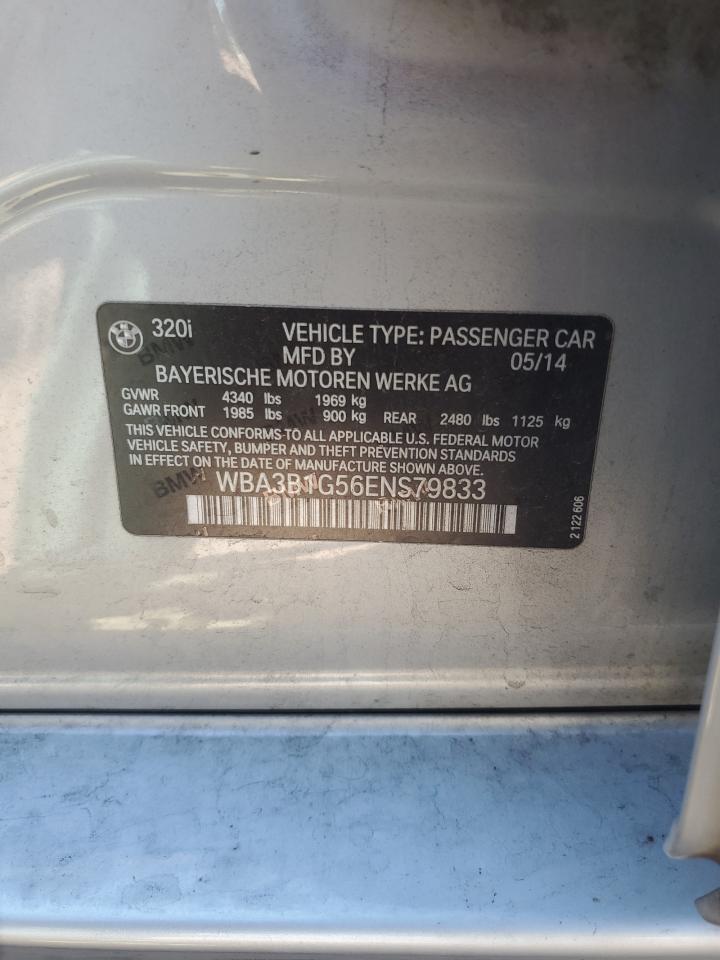 WBA3B1G56ENS79833 2014 BMW 320 I