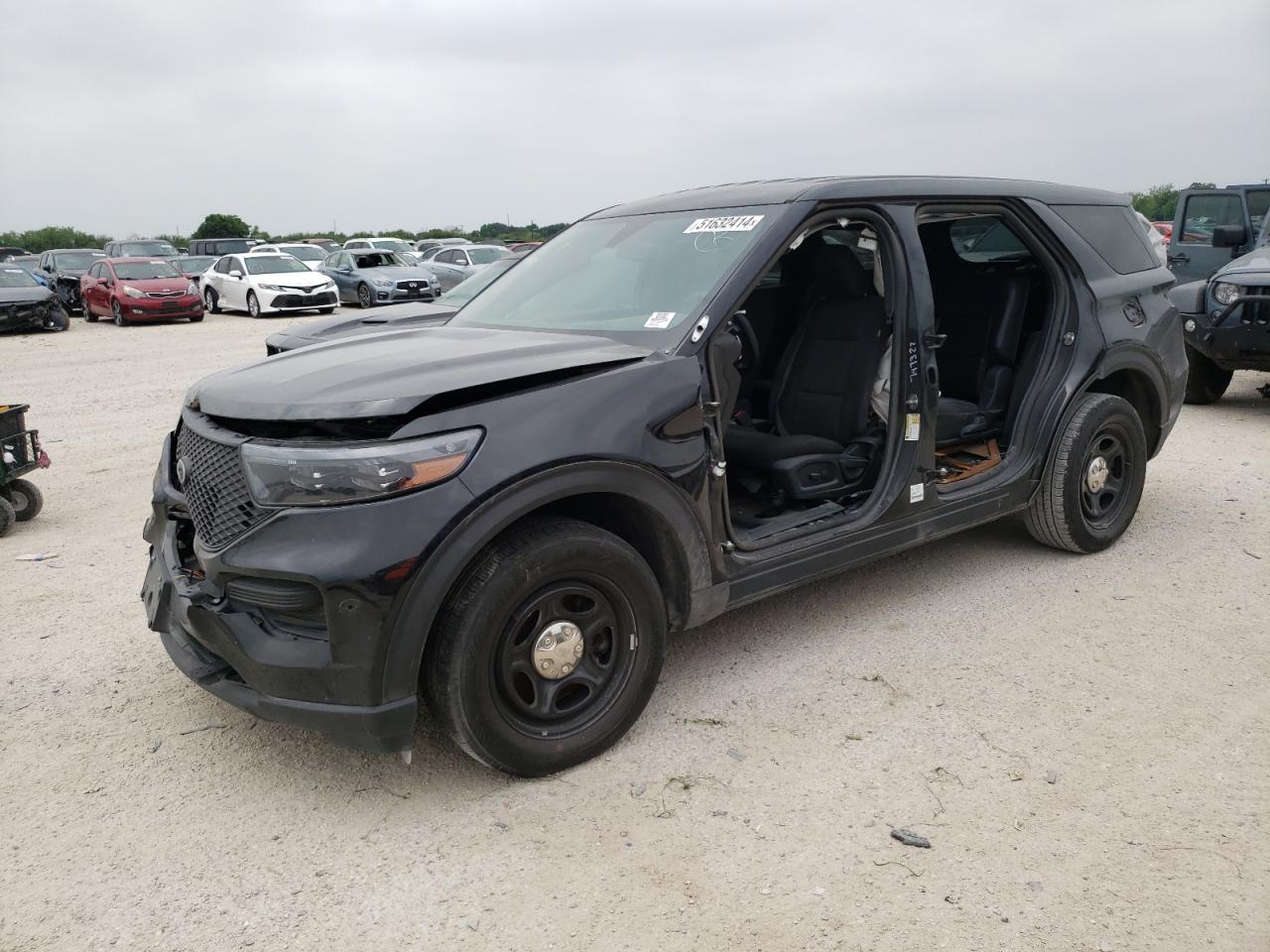 1FM5K8AB3NGA48987 2022 Ford Explorer Police Interceptor