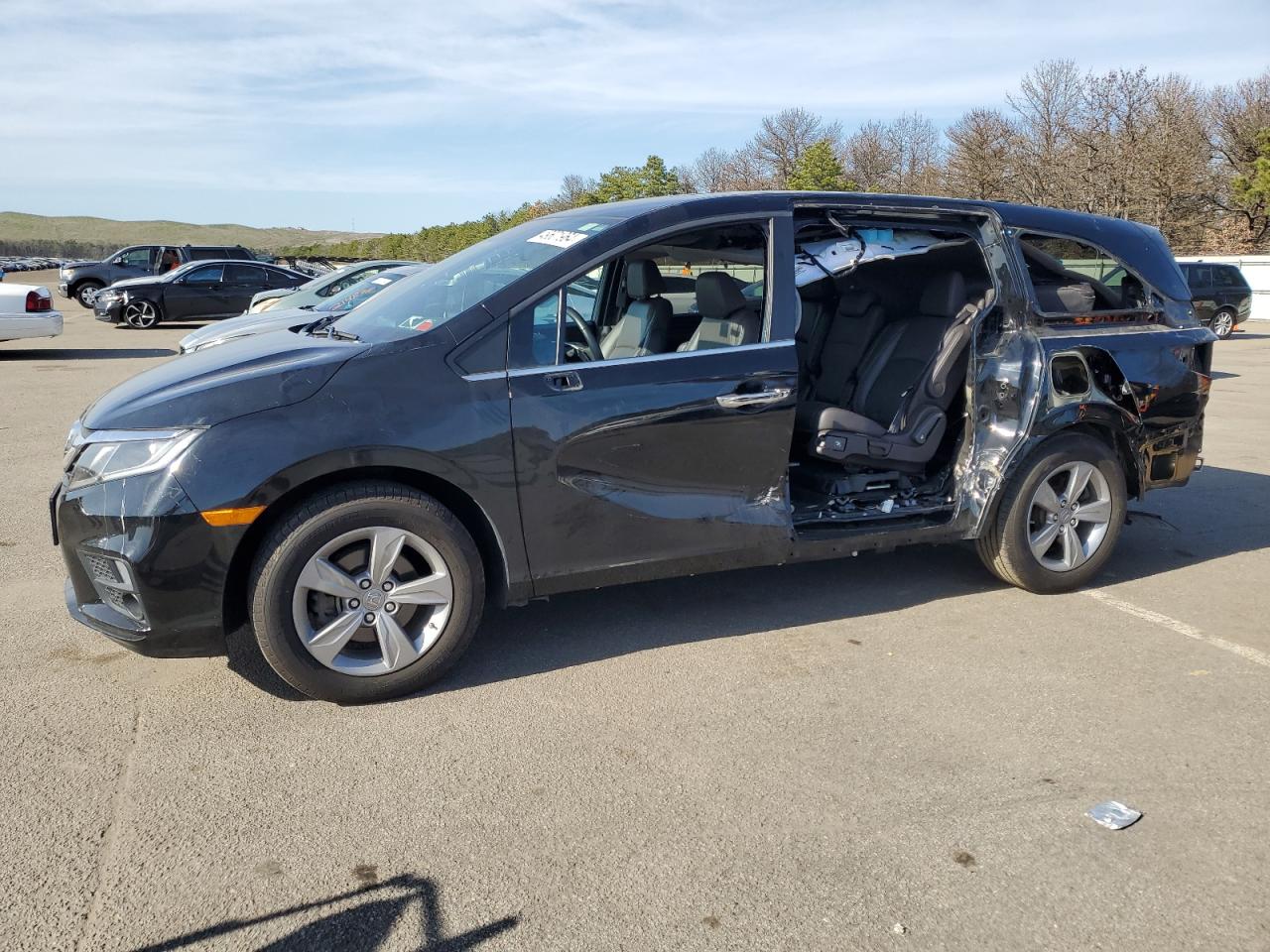 2019 Honda Odyssey Exl vin: 5FNRL6H72KB030009