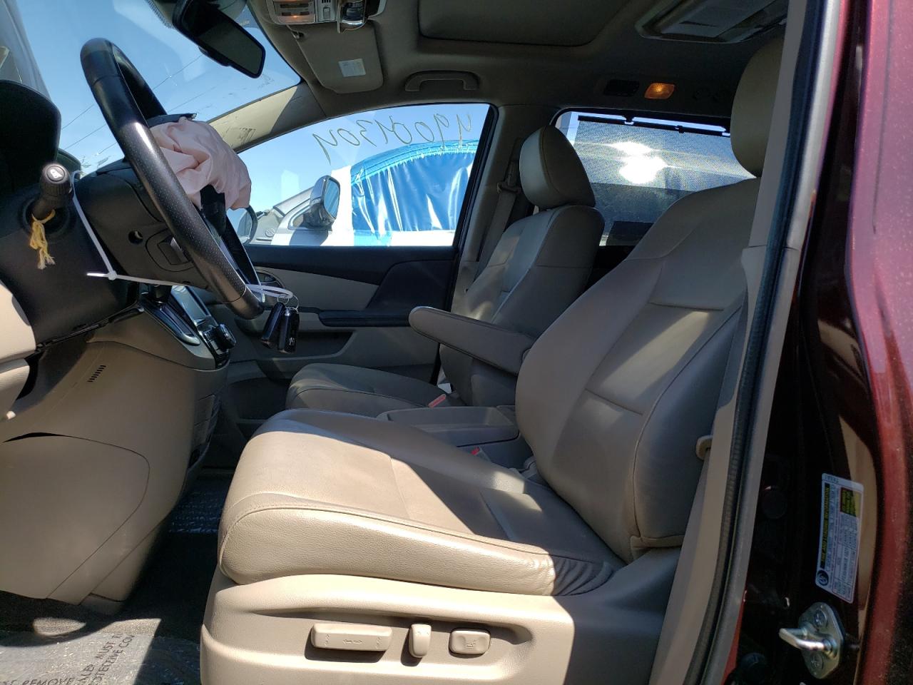 5FNRL5H95EB013138 2014 Honda Odyssey Touring