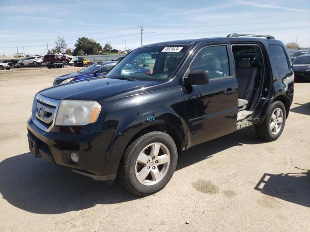 Lot #2465253098 2011 HONDA PILOT EX salvage car