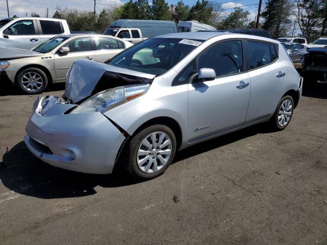 Lot #2485369757 2013 NISSAN LEAF S salvage car