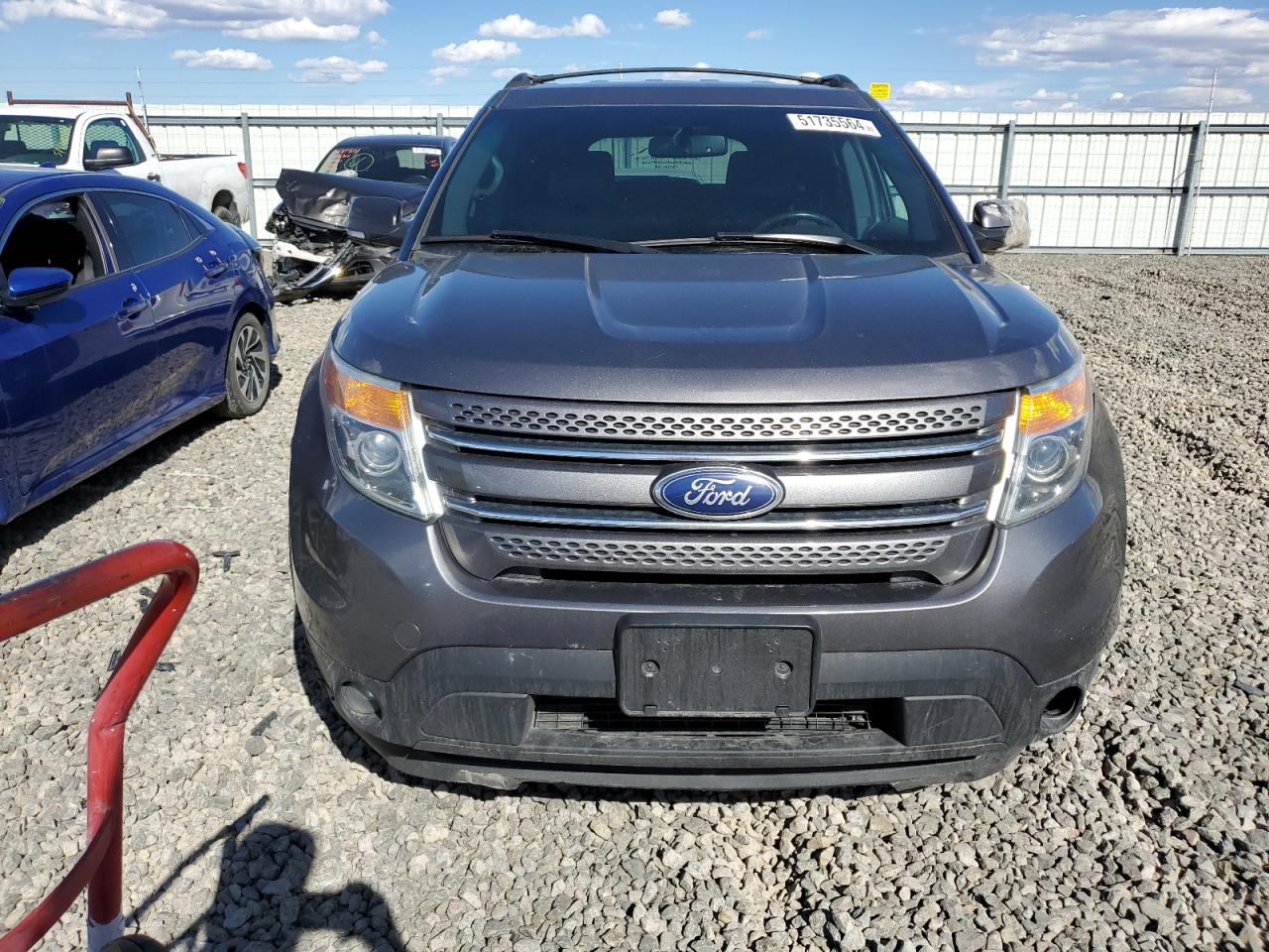 1FM5K8F88DGA14443 2013 Ford Explorer Limited