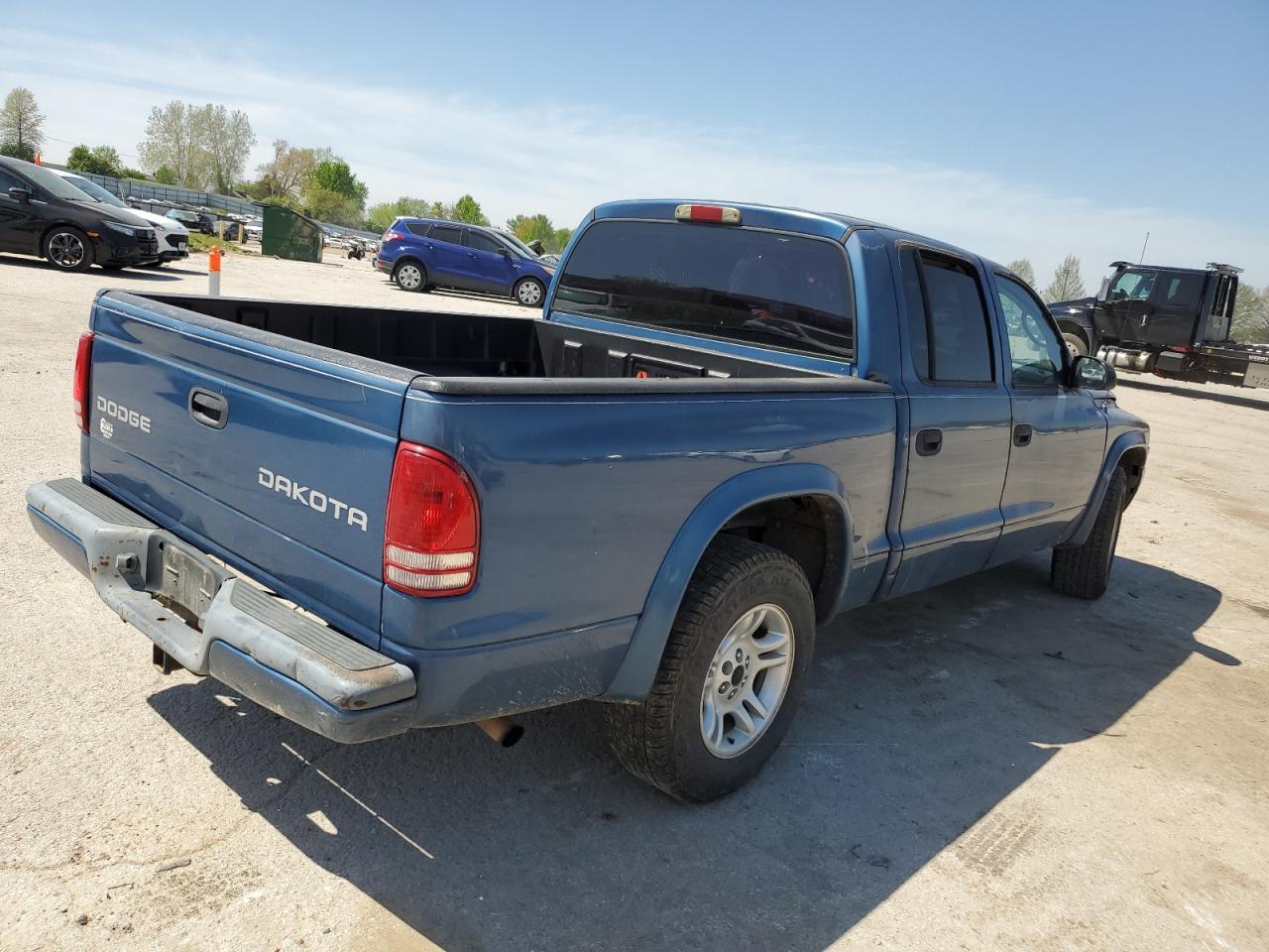 Lot #2528489830 2003 DODGE DAKOTA QUA