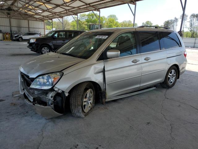 Lot #2491600047 2007 HONDA ODYSSEY EX salvage car