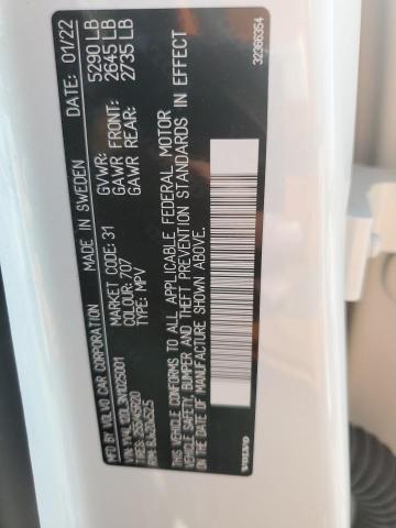 2022 VOLVO XC60 B5 IN YV4L12DL3N1025001