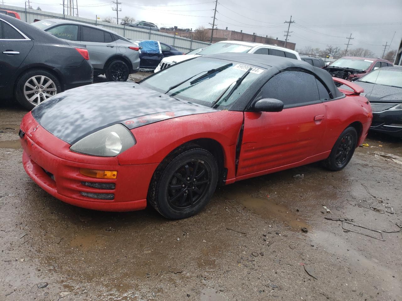 4A3AE35G61E005878 2001 Mitsubishi Eclipse Spyder Gs