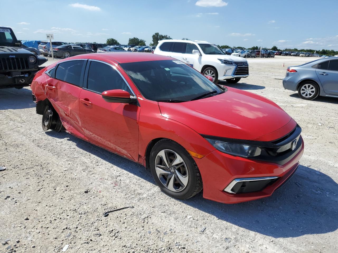 2HGFC2F64KH577316 2019 Honda Civic Lx