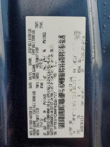 2015 FORD F150 SUPER - 1FTEX1C89FKD26577