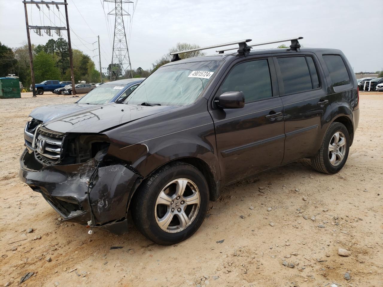 5FNYF4H54DB017657 2013 Honda Pilot Exl