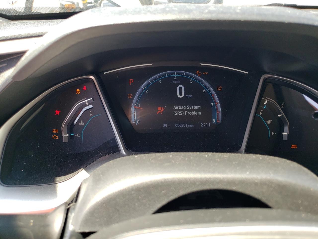 19XFC1F79KE202972 2019 Honda Civic Exl