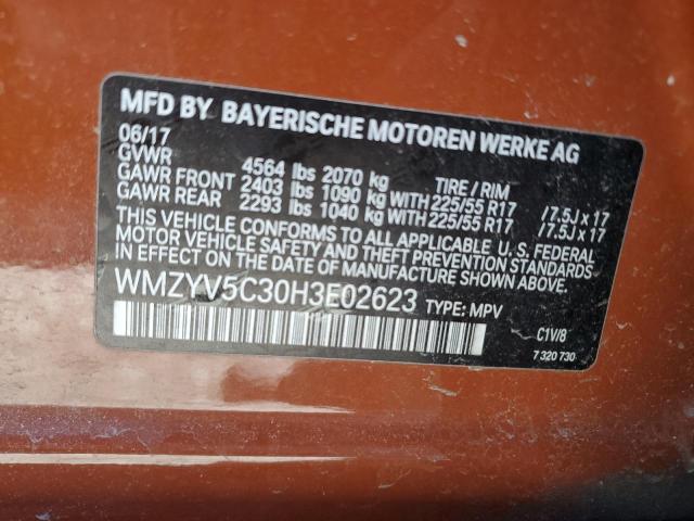 2017 Mini Cooper Countryman All4 VIN: WMZYV5C30H3E02623 Lot: 50151904