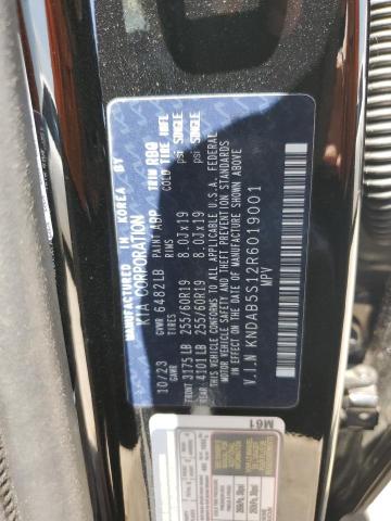 2024 KIA EV9 LIGHT KNDAB5S12R6019001