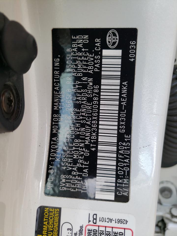 4T1BK36BX6U098786 2006 Toyota Avalon Xl