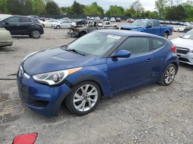 2017 Hyundai Veloster VIN: KMHTC6AD1HU306374 Lot: 51380474