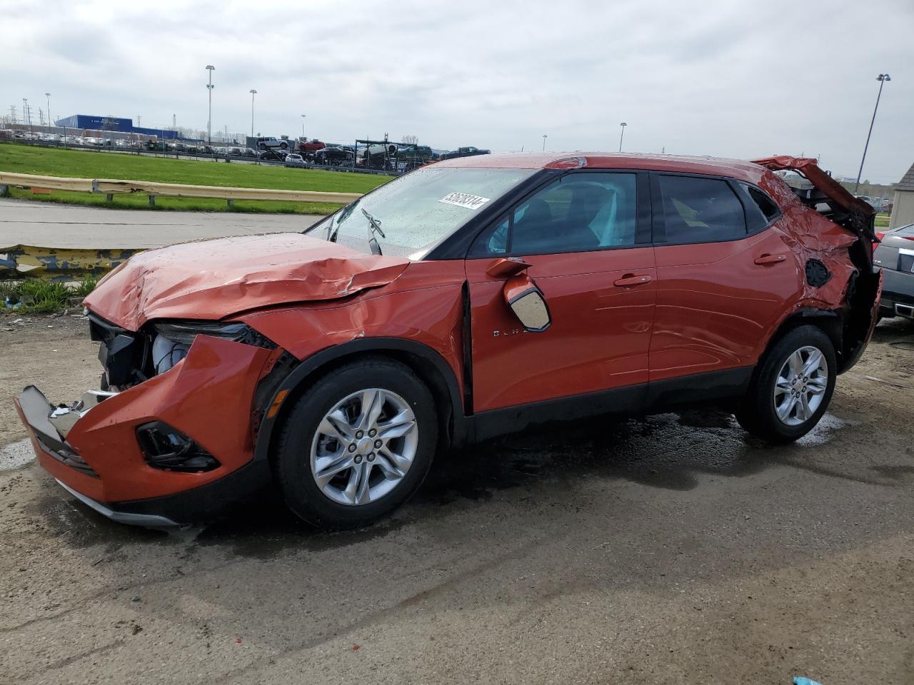 2021 Chevrolet Blazer 2Lt vin: 3GNKBCR44MS580479