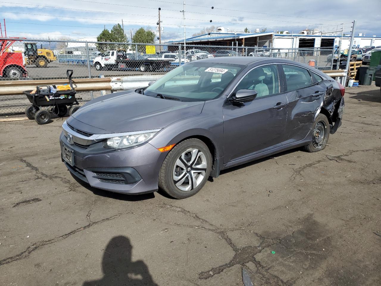 2HGFC2F58GH524214 2016 Honda Civic Lx