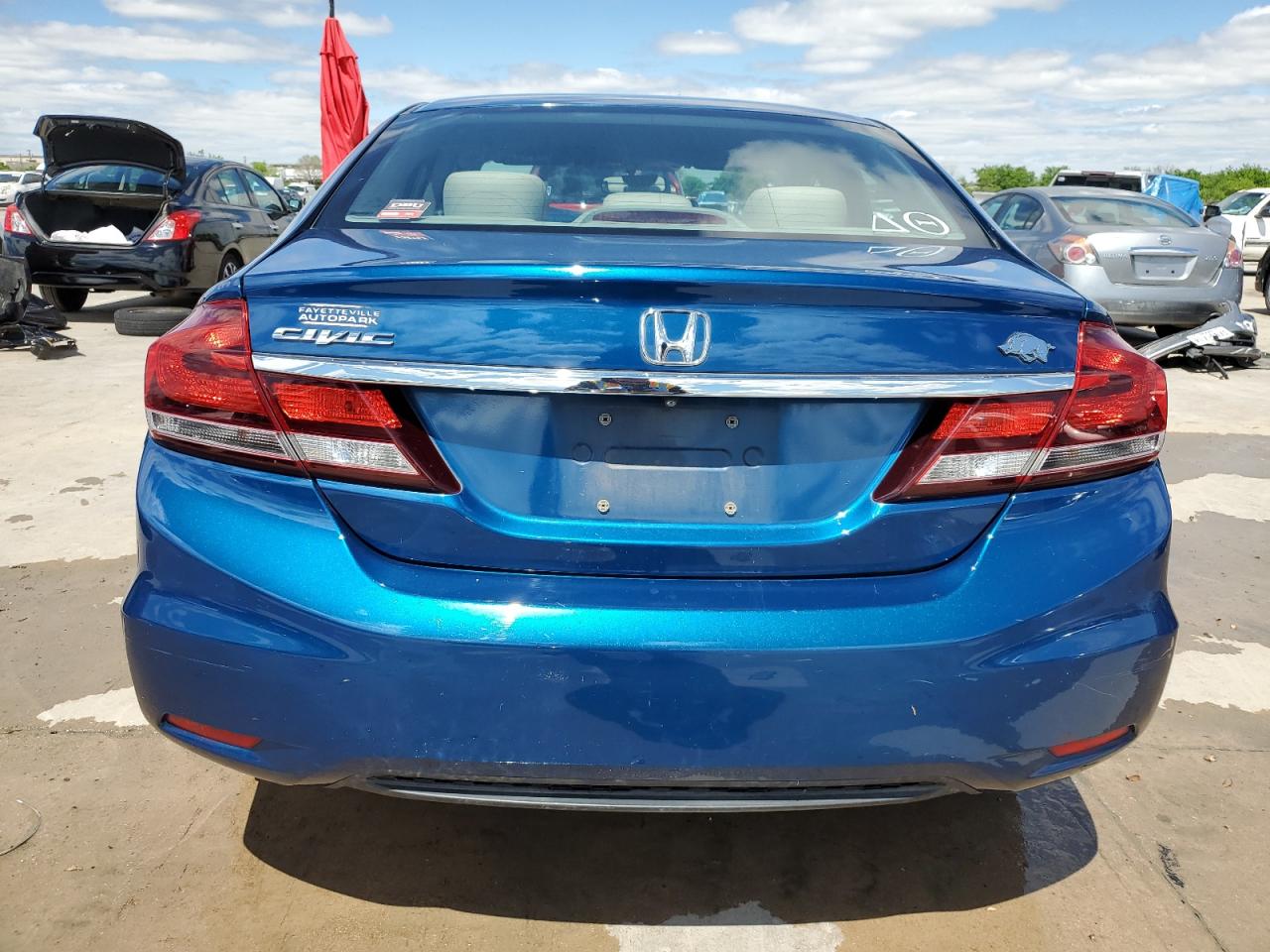 2013 Honda Civic Lx vin: 2HGFB2F5XDH566530