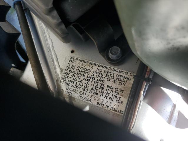 2006 KAWASAKI KL650 A JKAKLEA176DA22371