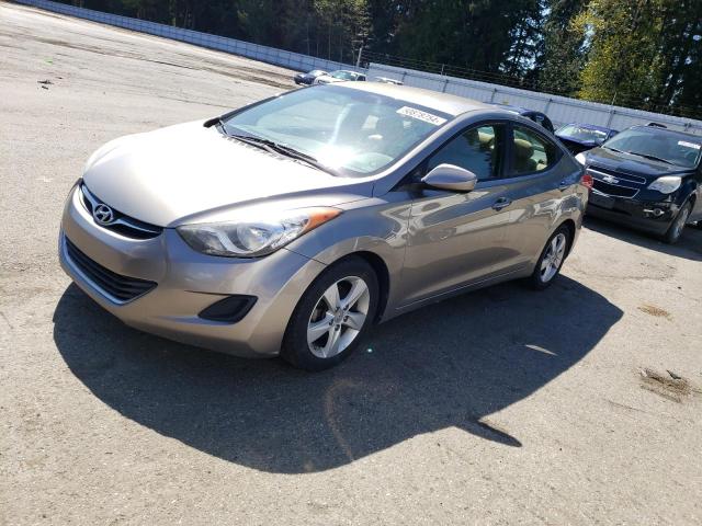 Lot #2516854572 2013 HYUNDAI ELANTRA GL salvage car