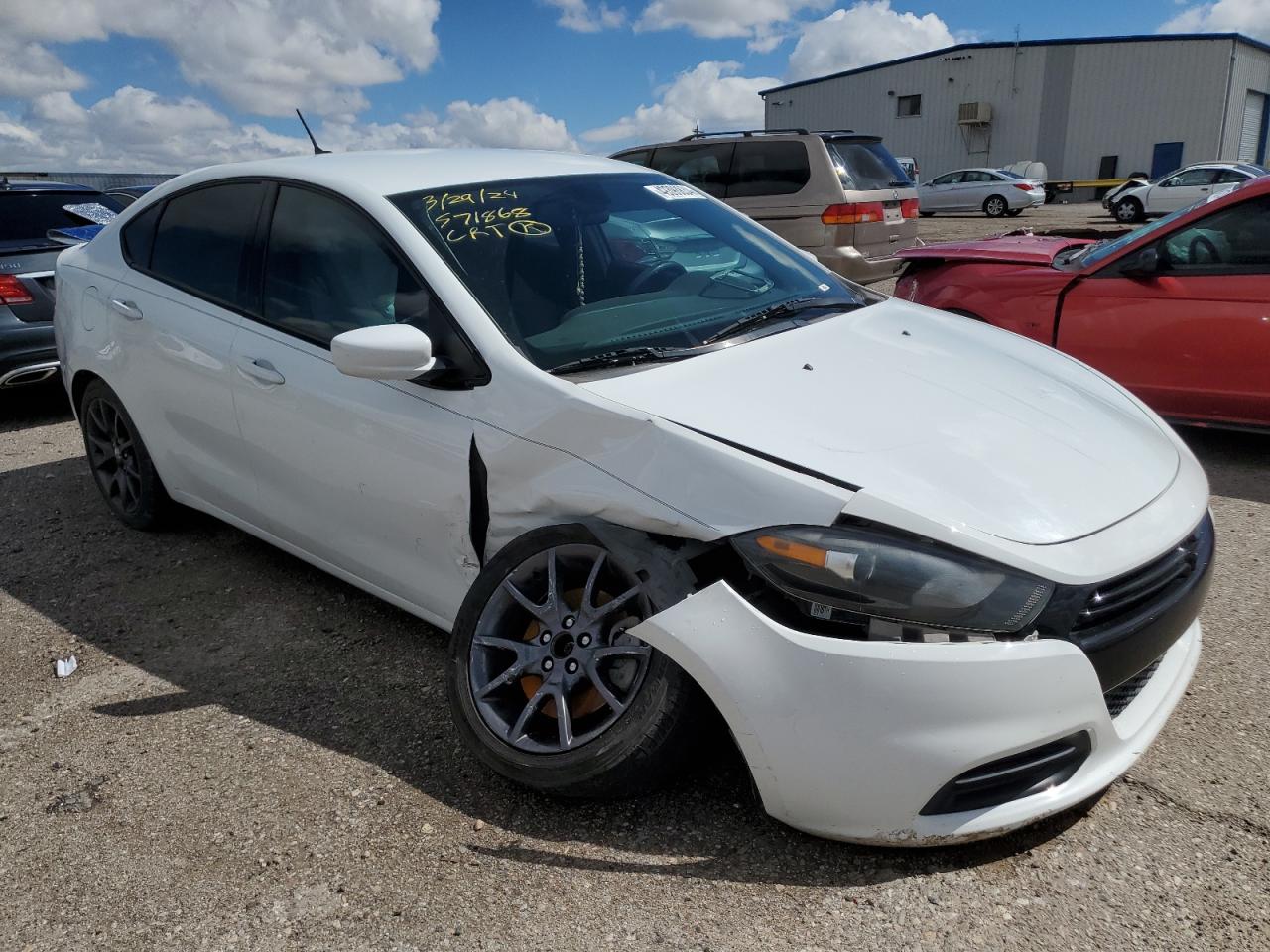 2016 Dodge Dart Se vin: 1C3CDFAA1GD682308