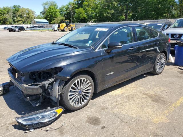 Lot #2485319687 2017 FORD FUSION TIT salvage car
