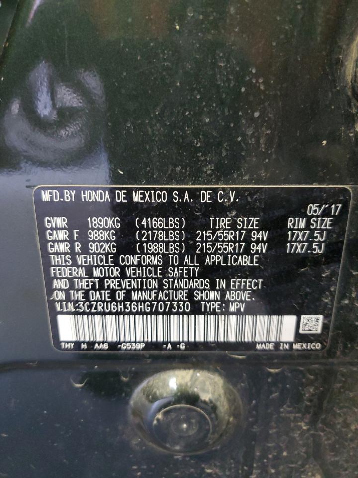 3CZRU6H36HG707330 2017 Honda Hr-V Lx