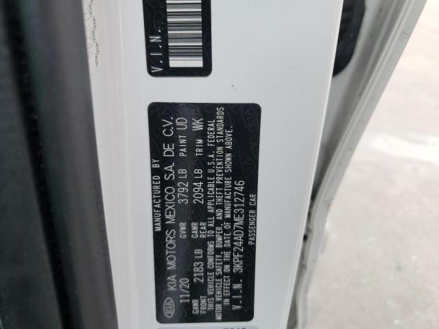 2021 KIA FORTE FE - 3KPF24AD7ME312746
