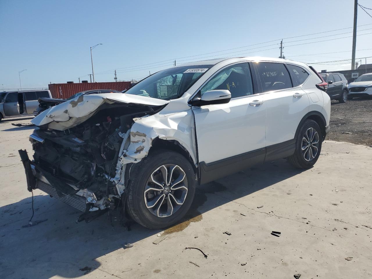 VIN: 2HKRW1H5XMH409868 2021 HONDA CRV