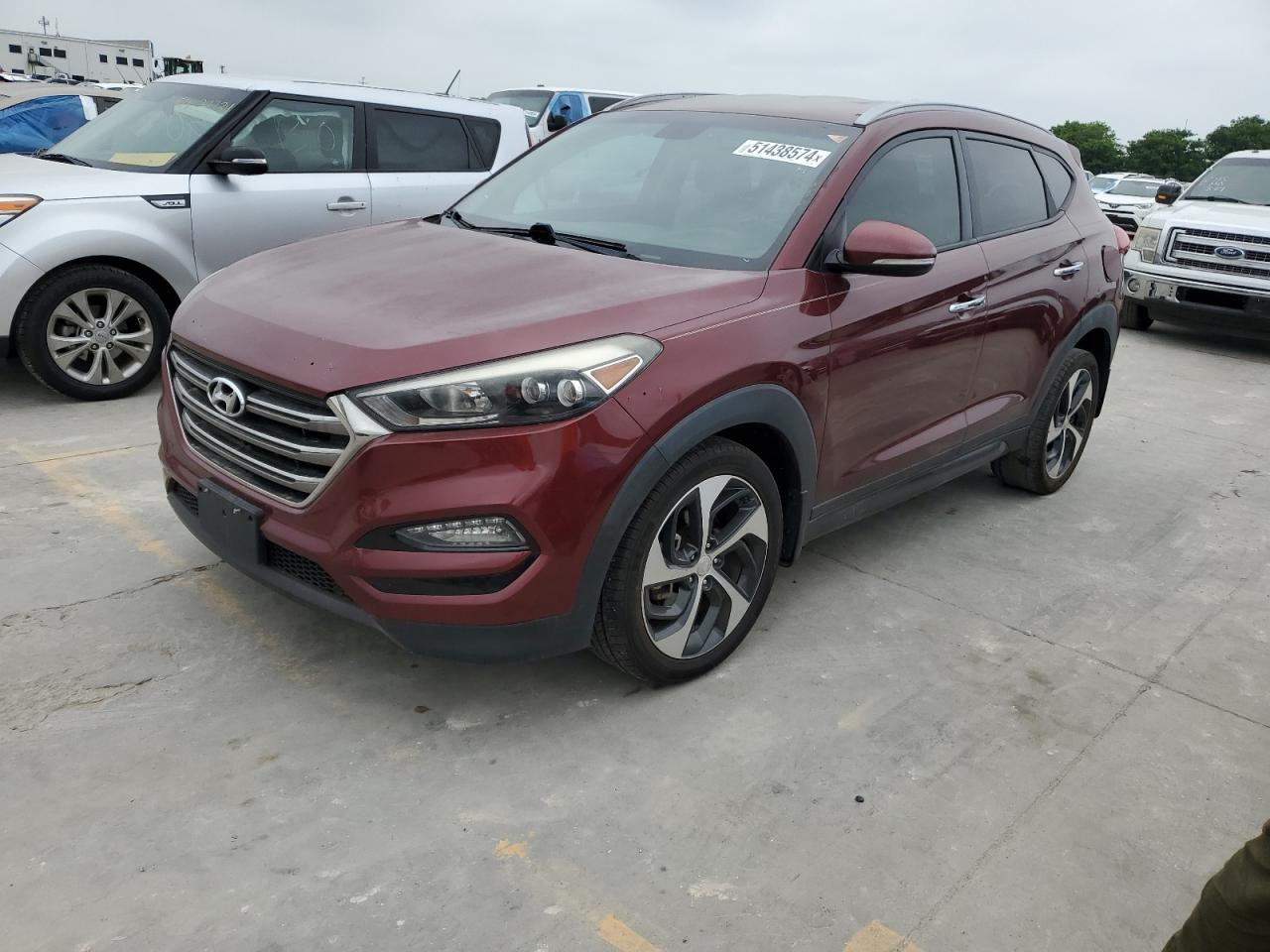 KM8J33A21GU111586 2016 Hyundai Tucson Limited