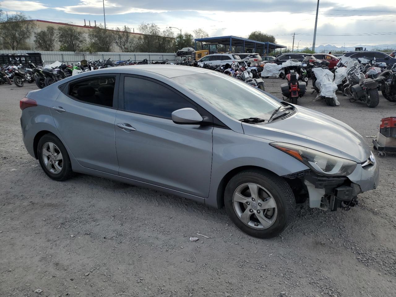 KMHDH4AE0EU203302 2014 Hyundai Elantra Se